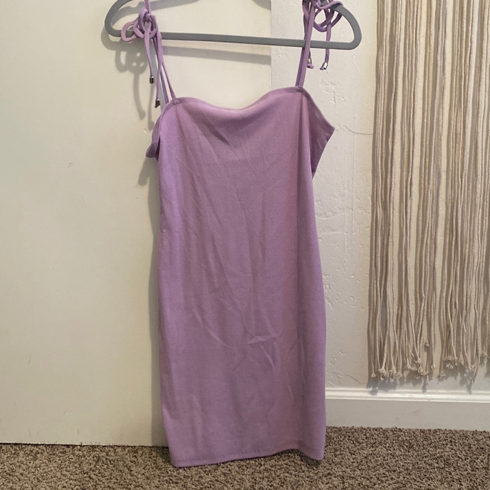 Purple dress